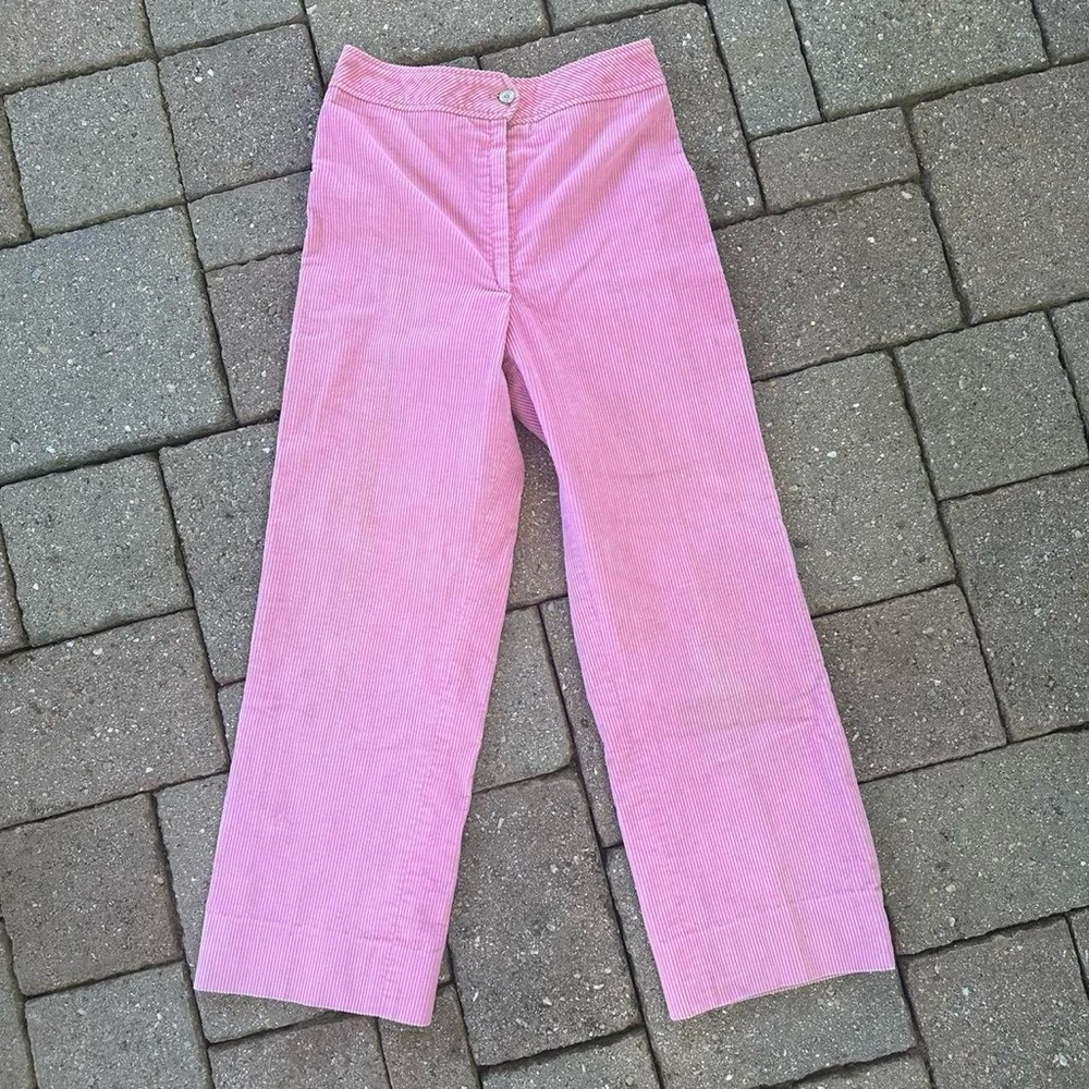 Vintage 60s 70s pink corduroy pants   Good for a 24 / 25
